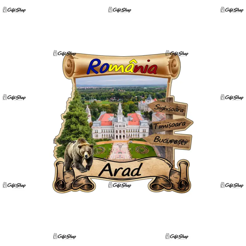 Arad romania, magnet papirus, model mgs 206